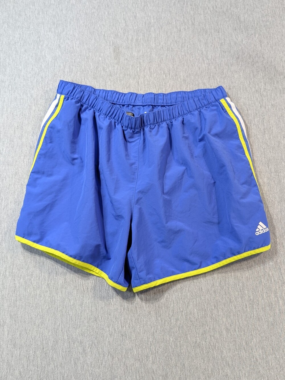 Adidas Climalite Marathon 10 Running Shorts Women's XL Blue Green